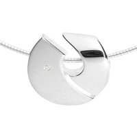 OSTSEE-SCHMUCK Kette mit Anhänger - Rica - Silber 925/000 - Brillant (2-tlg) von OSTSEE-SCHMUCK