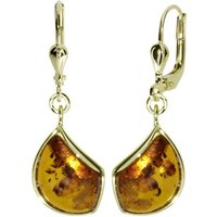 OSTSEE-SCHMUCK Paar Ohrhänger - Jula - Gold 333/000 - Bernstein (2-tlg) von OSTSEE-SCHMUCK