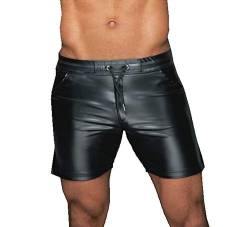OT Boxer-Short Herren Boxershort Wetlook-Short Männer Bermuda in schwarz von Noir Handmade Dessous (XL) von OT