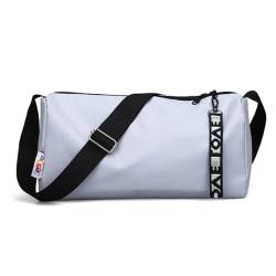 OTBEHUWJ Handtasche Fitness -Trainingstasche Fitness Handtasche Outdoor Travel Duffle Bag Sport Schwimmbeutel Ultraleichte Fitnessstudio -Taschen-Hellblau Klein-Einheitsgröße von OTBEHUWJ