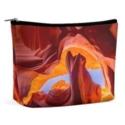 OTRAHCSD Kosmetiktasche, Antelope Canyon Make-up-Tasche, Reise-Kulturbeutel, Kulturbeutel für Frauen, siehe abbildung, Einheitsgröße von OTRAHCSD