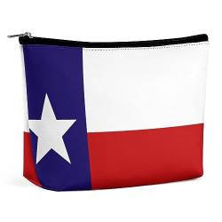 OTRAHCSD Kosmetiktasche, Texas Flagge, Make-up-Tasche, Reise-Kulturbeutel, Waschbeutel für Frauen, siehe abbildung, Einheitsgröße von OTRAHCSD