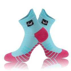 OTTERSHELL Wasserdichte atmungsaktive Socken Geeignet für Outdoor-Aktivitäten wie Laufen, Radfahren, Bergwandern und Wandern (M Sky-Blue) von OTTERSHELL