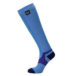 OTTERSHELL wasserdichte Socken, Kniestrümpfe. Für Outdoor-Aktivitäten,Golfen, Laufen, Radfahren, Wandern, Wandern. (XL Blau - Long) von OTTERSHELL