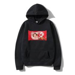 OUHZNUX Kit Connor Hoodie Männer Harajuku Süßer Hoodie Grafik Charlie Nick Hoodies Unisex Lustige Liebe Lässige Pullover Sweatshirts XS-3XL-Black||XS von OUHZNUX