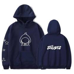 OUHZNUX Xikers Merch Xikers Lässiger Langarm-Hoodie-Sweatshirt-Druck-Mantel-Tops Lässige, lockere Blusen-Tops für Männer, Frauen, Teenager-6||L von OUHZNUX