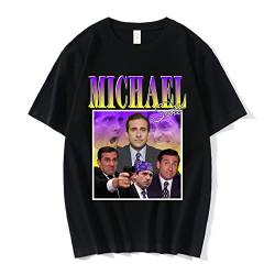 T-Shirts Michael Scott Unisex Shirts Tribute The Office Herren-T-Shirts T-Shirts Der Fernsehserie Dwight Schrute Steve Carell T-Shirts Lässige Mode Mit Kurzen Ärmeln Aus Baumwolle In Übergröße Xxs-3Xl von OUHZNUX