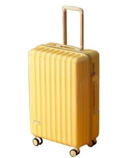 OUYUE Koffer Damengepäck Mit Spinnerrädern, Leichter Rollender Kabinenkoffer Für Flugzeuge Reisekoffer (Color : E, Size : 26in) von OUYUE