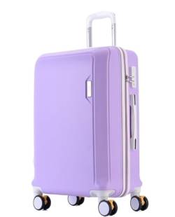OUYUE Koffer Erweiterbares Hartschalengepäck Mit Spinnerrädern Und Höhenverstellbarem Griff Reisekoffer (Color : D, Size : 24inch) von OUYUE