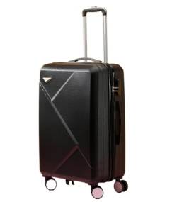 OUYUE Koffer Handgepäck-Sets Mit Spinner-Rädern, Tragbares, Leichtes ABS-Gepäck Für Die Reise Reisekoffer (Color : F, Size : 24in) von OUYUE