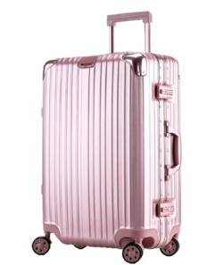 OUYUE Koffer Koffer Mit Rädern, Großes Fassungsvermögen, Hartkanten-Gepäck, Sicherheitskombinationsschloss Reisekoffer (Color : B, Size : 22in) von OUYUE