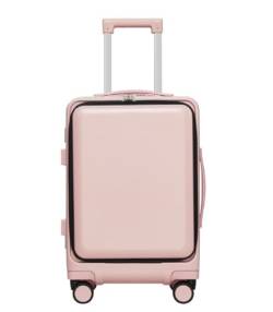 OUYUE Koffer Koffer Mit Universeller Radsicherheit, Gepäck-USB-Schnittstelle, Leichtem TSA-Code-Schloss Reisekoffer (Color : B, Size : 24in) von OUYUE