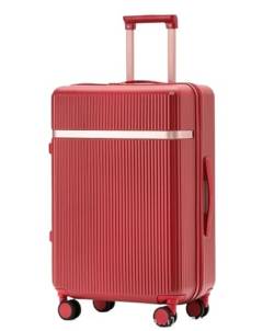 OUYUE Koffer Leichter ABS-Hartschalen-Doppelspinner-Koffer Mit 8 Rädern Und TSA-Schloss Für Reisegepäck Reisekoffer (Color : B, Size : 20in) von OUYUE