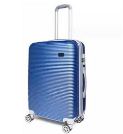 OUYUE Koffer Leichter Koffer Mit Rollen, Hartschalengepäck, Reisekoffer Mit Packtrennwand Reisekoffer (Color : A, Size : 20in) von OUYUE