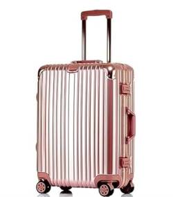 OUYUE Koffer Reisegepäck-Koffer-Spinner Mit Rollen, Hartschalen-Handgepäckkoffer Für Reisekoffer Reisekoffer (Color : C, Size : 22in) von OUYUE
