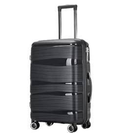 OUYUE Koffer Reisekoffer Mit Spinnerrädern, Leichten Ergonomischen Griffen, Handgepäck Reisekoffer (Color : B, Size : 28in) von OUYUE