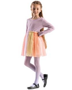 OVISSA Strumpfhose Mädchen Ballettstrumpfhose Kinderstrumpfhosen, Lila 3-4 Jahre von OVISSA