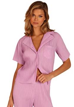 OW Intimates Damen Fierce Shirt Pajama Top, Violett, XS EU von OW Intimates