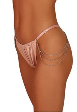 OW Intimates Women's Miracle G-String Panties, Rosa, Small von OW Intimates