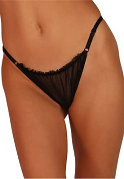 OW Intimates Women's Secret G-String Panties, Schwarz, Medium von OW Intimates