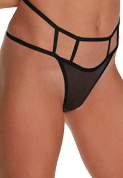 Ow Intimates Damen Wendy Thong G String Panties, Schwarz, Xs von OW Intimates