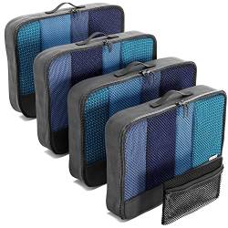 Einfach zu organisierende Packtaschen für Koffer Large Kleiderlagerung mit Reisewürfeln EIN Kleidertaschen für Koffer. OW-Travel Koffer zubehör Koffer Organizer Set Suitcase Organizer Packing von OW-Travel
