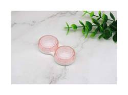 OWLKAY Linsenaufbewahrungsbehälter, Kontaktlinsenbehälter, Mini-Box-Behälter, Kontaktlinsenbehälter Einfache Frauen Farbige Kontaktlinsen-Box Augen Kontaktlinsenbehälter (Color : Pink) (Color : Roze) von OWLKAY