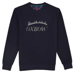 OXBOW Herren P2stega Sweater, tiefes Marineblau, M von OXBOW