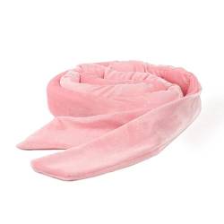 OXIDAX Hitzelose Curling Stab Stirnband Keine Hitze Haare Lauende Haarwalzen schlafend weiche Lockenstangenwellenformler DIY Haarstyling -Werkzeuge für Frauen (Color : Pink) von OXIDAX