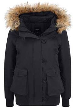 OXMO Acila Damen Winterjacke Damenjacke Jacke, Größe:S, Farbe:Black (194007) von OXMO