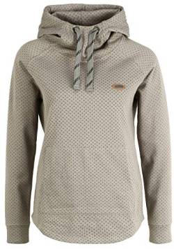 OXMO Amina Damen Kapuzenpullover Hoodie Pullover mit Kapuze, Größe:S, Farbe:Grey Melange (1840051) von OXMO