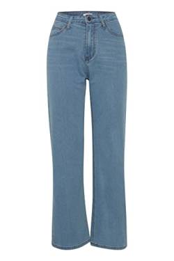 OXMO Anni Damen Jeans Denim Hose Straight Fit, Größe:31, Farbe:Ligth Blue Denim (200460) von OXMO