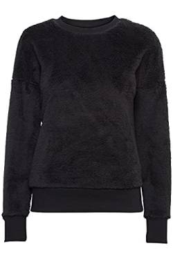 OXMO Annica Sweatpullover Sweatshirt Herren Pullover mit Teddy Sweat, Größe:L, Farbe:Black (194007) von OXMO