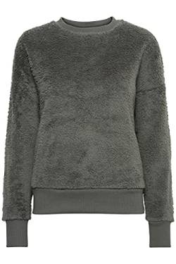 OXMO Annica Sweatpullover Sweatshirt Herren Pullover mit Teddy Sweat, Größe:XL, Farbe:Castlerock (180201) von OXMO