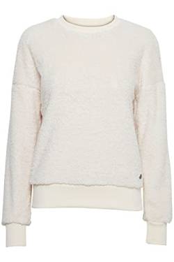 OXMO Annica Sweatpullover Sweatshirt Herren Pullover mit Teddy Sweat, Größe:XXL, Farbe:Cloud Dancer (114201) von OXMO