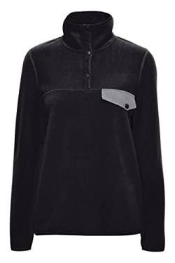 OXMO BY OXNyfine Damen Fleecejacke Sweatjacke Jacke Stehkragen von OXMO