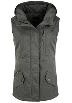 OXMO Bellissa Damen Weste Outdoor-Weste, Größe:M, Farbe:DARK GREY (792890) von OXMO