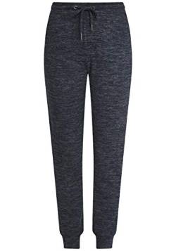 OXMO Benita Damen Sweathose Sweatpants Relaxhose mit Kordelzug, Größe:L, Farbe:Insignia Blue Melange (1940101) von OXMO