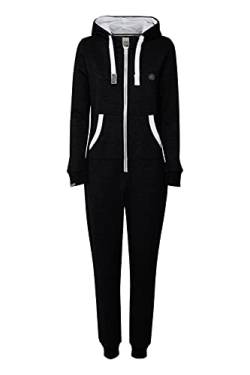 OXMO Benna Damen Overall Jogginganzug Onesie, Größe:L, Farbe:Black (799000) von OXMO