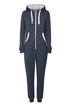 OXMO Benna Damen Overall Jogginganzug Onesie, Größe:L, Farbe:INS BL Mel (7989915) von OXMO