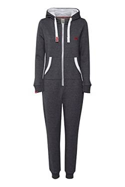 OXMO Benna Damen Overall Jogginganzug Onesie, Größe:M, Farbe:MED Grey M (798254) von OXMO