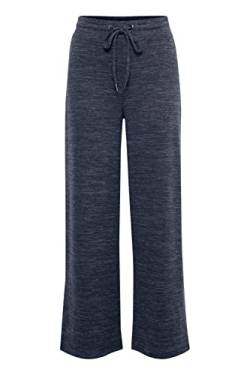 OXMO Berenice Damen Sweathose Sweatpants Relaxhose Loose Fit, Größe:M, Farbe:Total Eclipse Melange (1940101) von OXMO