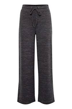 OXMO Berenice Damen Sweathose Sweatpants Relaxhose Loose Fit, Größe:S, Farbe:Dark Grey Melange (201147) von OXMO