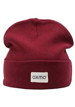 OXMO Biene Damen Wintermütze Beanie Mütze, Größe:ONE Size, Farbe:Wine R Mel (7989853) von OXMO