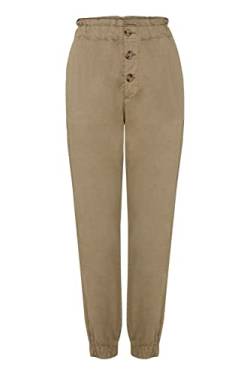 OXMO Conzi Damen Chino Hose Stoffhose Regular Fit, Größe:XL, Farbe:Dune (171009) von OXMO