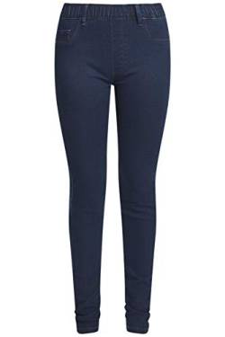 OXMO Gesine Damen Jeans Denim Hose Skinny Fit, Größe:W38/32, Farbe:Insignia Blue (194010) von OXMO