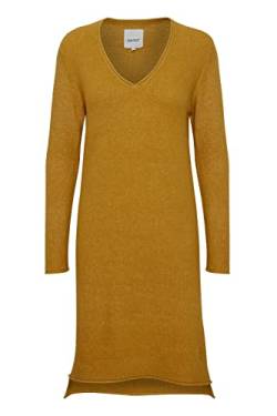 OXMO Ida Damen Strickkleid Feinstrickkleid Kleid, Größe:XXL, Farbe:Honey Mustard Melange (1710471) von OXMO