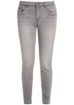 OXMO Irabelle Damen Jeans Denim Hose Slim-Fit Medium Hig, Größe:W28/30, Farbe:Grey Denim (80952) von OXMO