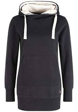 OXMO Jenny Damen Kapuzenpullover Hoodie Pullover mit Kapuze, Größe:XL, Farbe:Black (70155) von OXMO