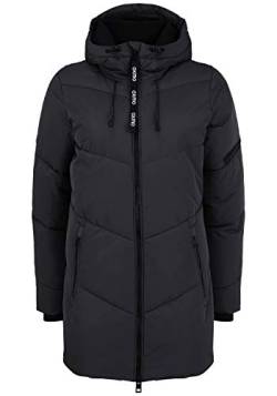 OXMO Junchen Damen Winterjacke Damenjacke Jacke mit Kapuze, Größe:L, Farbe:Black (194007) von OXMO